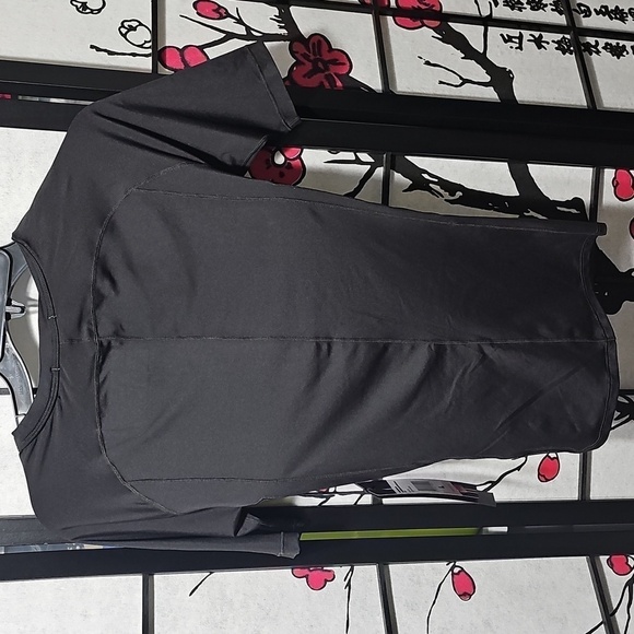 Moolah Workout Set Black Padded Compression Shorts & Top Size Large NWT - Picture 4 of 14